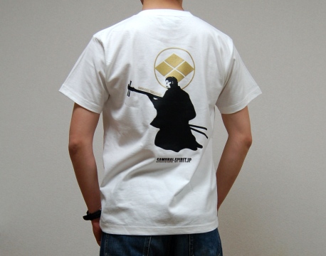 高杉晋作デザインTシャツ(バック)